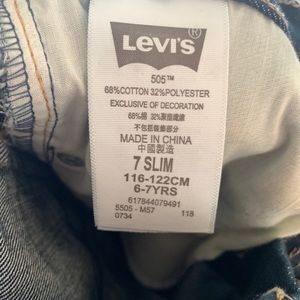 Boys Levi jeans